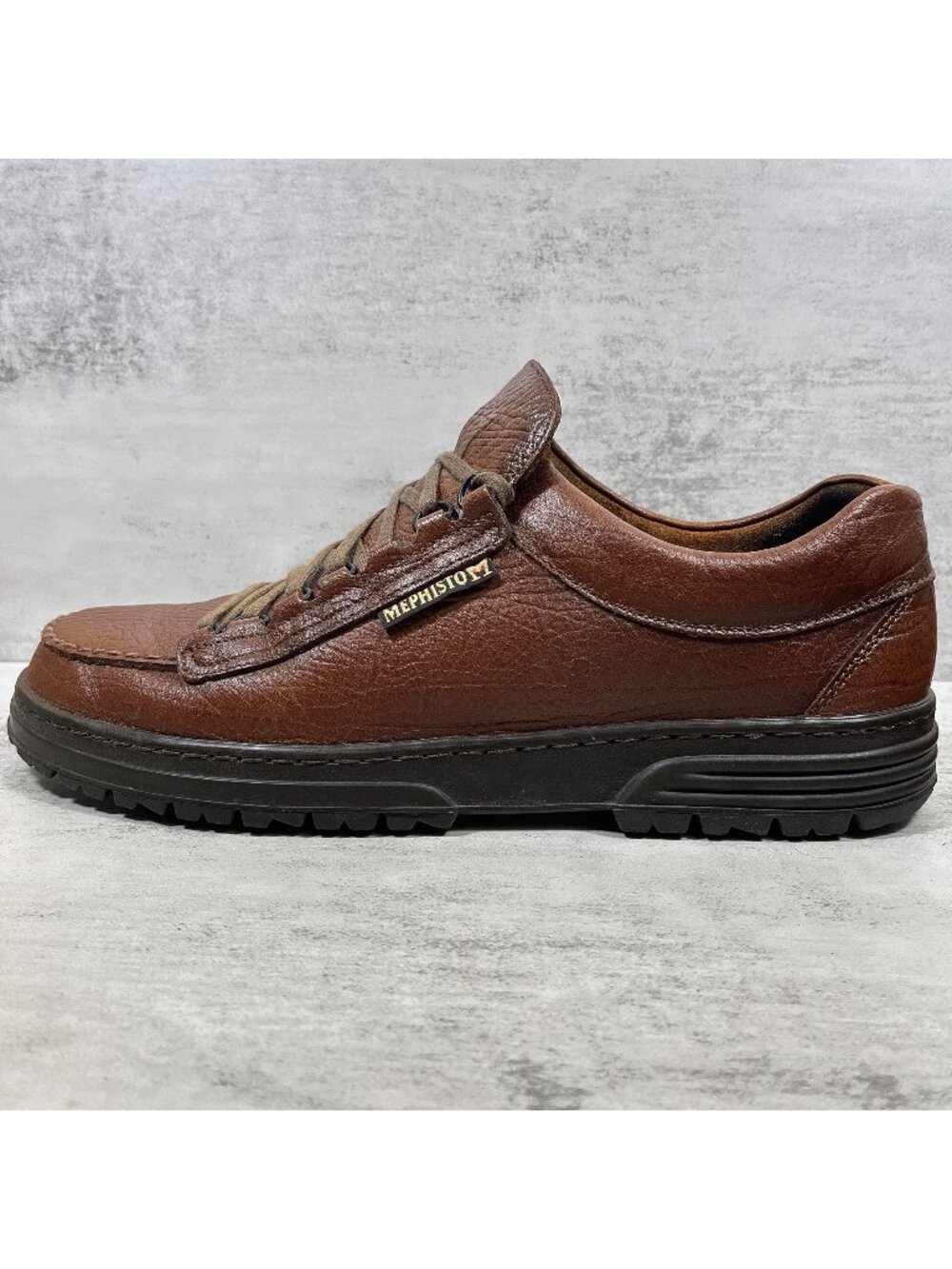 Mephisto Cruiser Leather Lace Up Shoes - Men's Size 13 - Brown